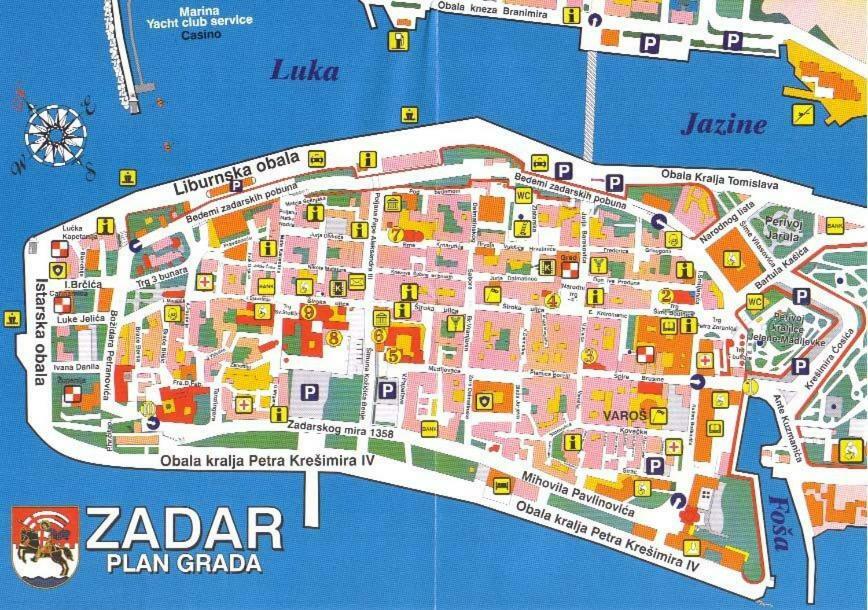Appartement Jazine1 à Zadar Extérieur photo
